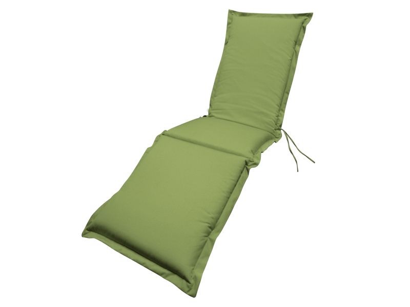 Gartenmöbel Polsterauflage Deck Chair Premium extra dick - Farbe: grün