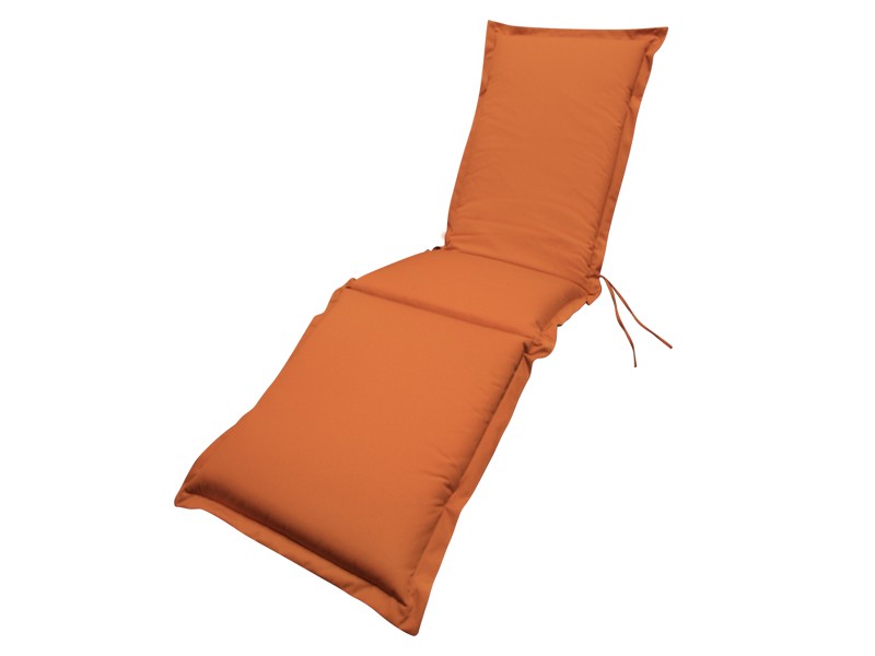 Gartenmöbel Polsterauflage Deck Chair Premium extra dick - Farbe: terra