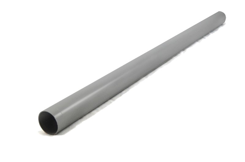 Karibu Dachrinne Set P - für Flachdach bis 555 cm - PVC - grau