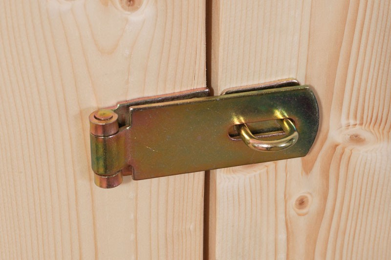 Karibu Holz-Gartenhaus Kerko 5 mit 2,8m Anbaudach - 19 mm - Schraub-/Stecksystem - terragrau
