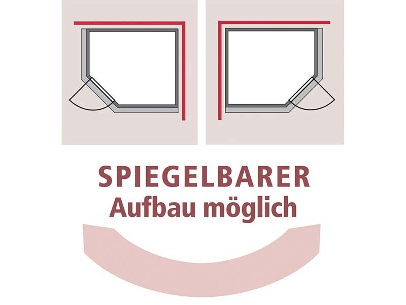 Karibu 68mm Systembausauna Variado - Fronteinstieg - Ganzglastür bronziert - mit Dachkranz - 4,5kW Saunaofen mit integr. Steuerung