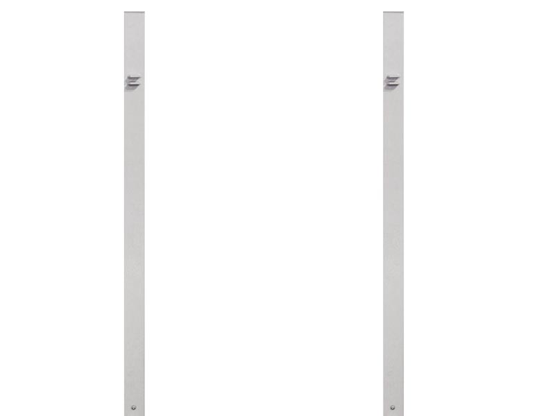 TraumGarten Torpfosten-Set zum Einbetonieren mit 3-fach-Pfosten - Torhöhe 180 cm