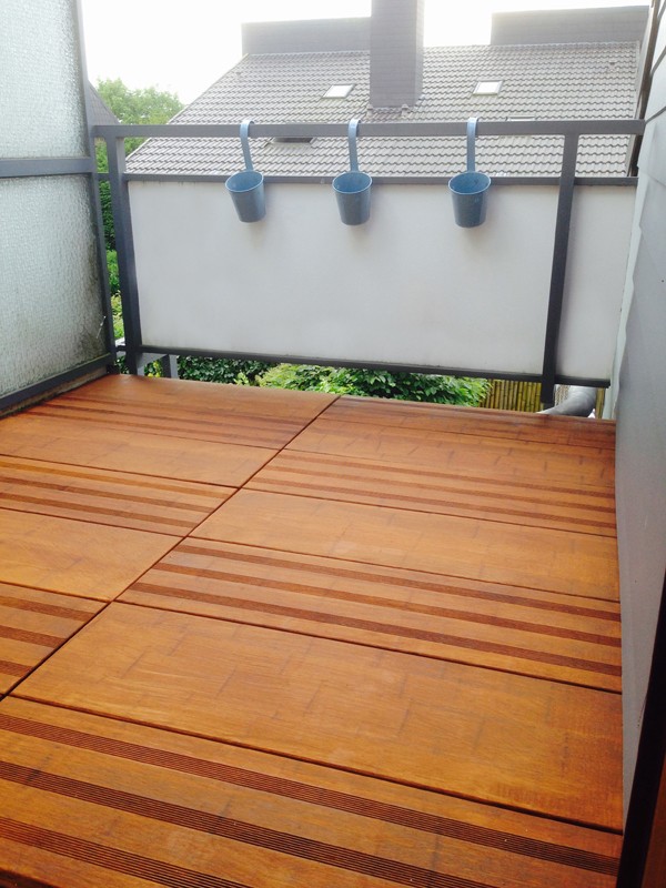 Ambooo Terrassendielen Bambus Mega Deck Farbe Coffee Masse