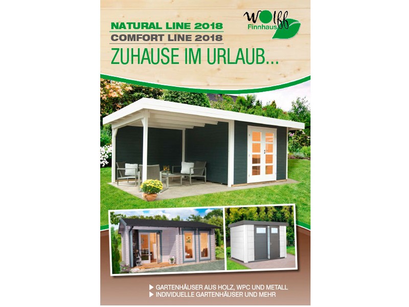 Wolff Finnhaus Garten Katalog