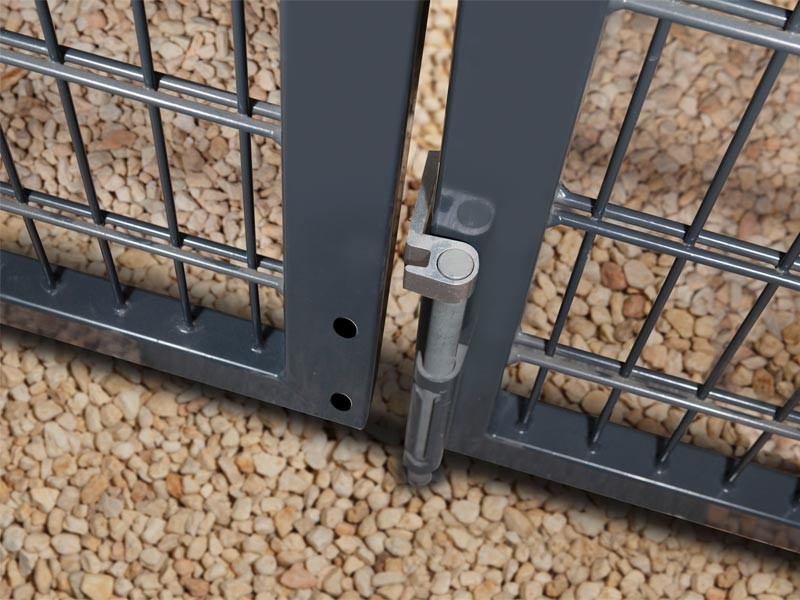 Drehflügeltor VARIO trend Tor 2-flügelig RAL 7016 anthrazit Breite 2500mm / Ramenhöhe 1600mm