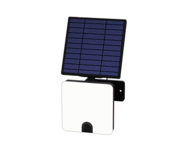 Karibu Outdoor-LED-Strahler Sunny + Solarpanel + Akku + Bewegungsmelder
