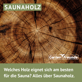Saunaholz - Welches eignet sich für die Sauna?