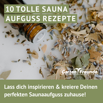Instagram - Gartenfreunde Magazin - 10 tolle Saunaaufguss-Rezepte