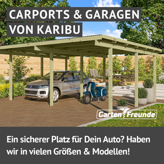 Karibu Carports & Garagen - Instagram-Beitrag