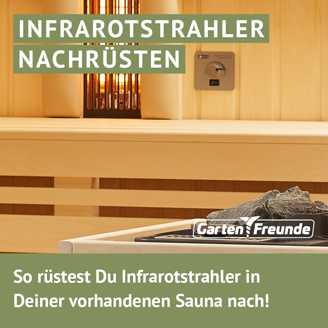 Infrarotstrahler in Sauna nachrüsten - Magazin - Instagram-Beitrag