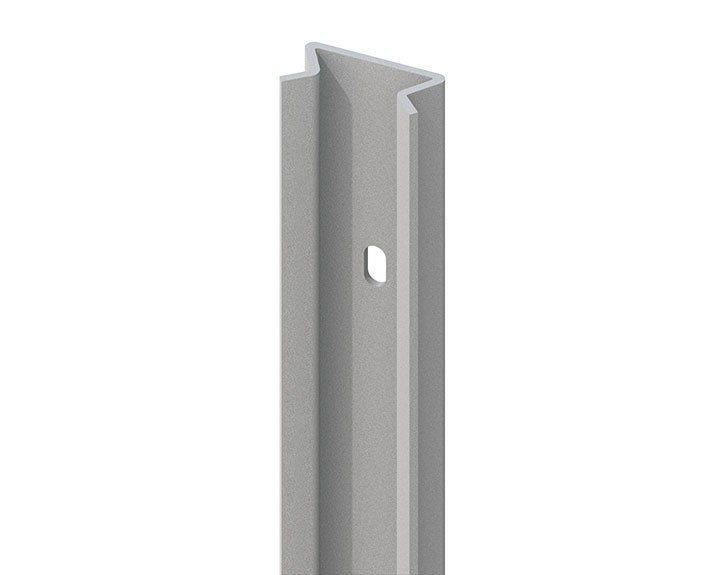 TraumGarten Pfosten-Adpater 135°/45° Silber - 105 cm