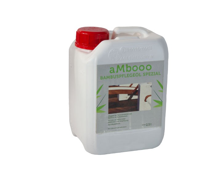 aMbooo Bambus-Pflegeöl - Silver Grey - 2,5 l