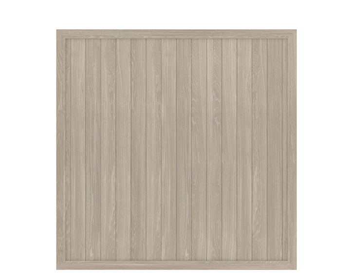 TraumGarten Sichtschutzzaun LONGLIFE RIVA Polareiche Rechteck - 180 x 180 cm