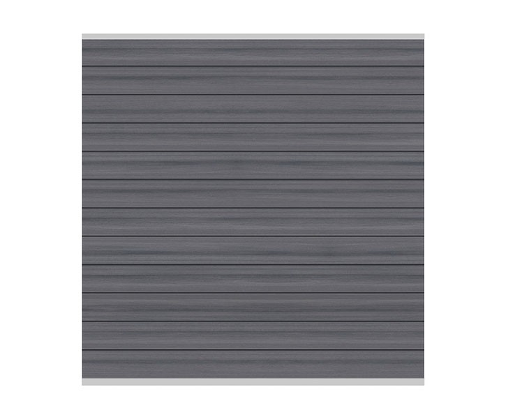TraumGarten Sichtschutzzaun SYSTEM WPC PLATINUM Grau - WPC-Zaun - 178 x 184 cm