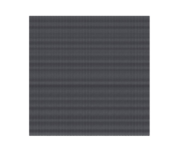 TraumGarten Sichtschutzzaun WEAVE Anthrazit Rechteck - Polyrattan-Zaun - 178 x 178 cm