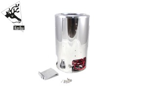 Karibu Plug&Play Saunaofen + Außensteuergerät Easy Finnisch 3,6 kW (230Volt) inkl. 18 Kilo Steinen