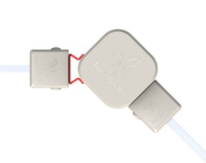 TraumGarten Pfosten-Adapter für Ecklösungen - 135°/45° Anthrazit - 105 cm
