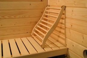 Karibu Rückenlehne Ergonomisch für Sauna