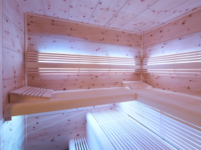 Infraworld Sauna LED-Beleuchtung Sphera - Röhre 75cm - 2 Anschlüsse