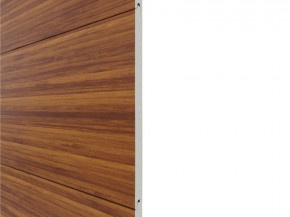 TraumGarten Sichtschutzzaun SYSTEM ALU XL Bambus - Metallzaun - 178 x 184 cm