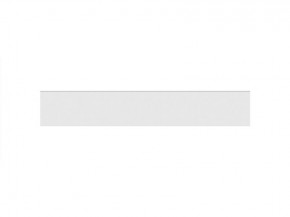 TraumGarten Sichtschutzzaun SYSTEM ALU XL Weiß Einzelprofil - Metallzaun - 178 x 2 x 30 cm