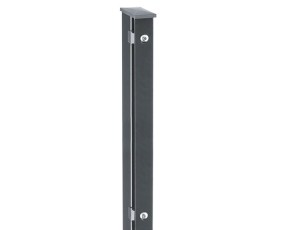 Deutsche Zauntechnik Doppelstabmattenzaun Komplettset MILO - anthrazit - 22x0,8m