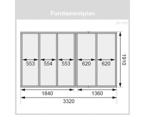 Karibu Gartensauna Skrollan 1 + Vorraum + 9kW Bio-Kombiofen + externe Steuerung - 38mm Saunahaus - Pultdach - Classic Saunatür - natur