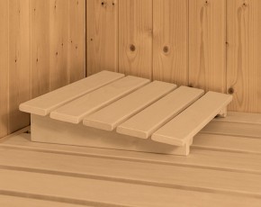 Karibu Innensauna Variado + 9kW Bio-Kombiofen + externe Steuerung - 68mm Systemsauna - Energiespartür