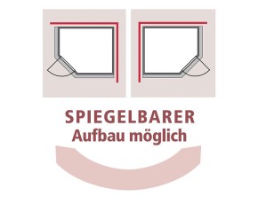 Karibu Innensauna Sodin + Dachkranz + 9kW Saunaofen + integrierte Steuerung - 68mm Elementsauna - Ganzglastür graphit