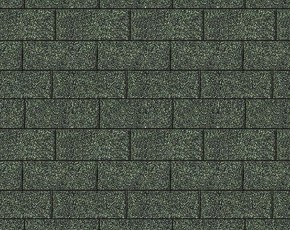 Karibu Dachschindeln für Gartenhaus - Bitumenschindeln - Rechteck - dunkelgrün - 3m²