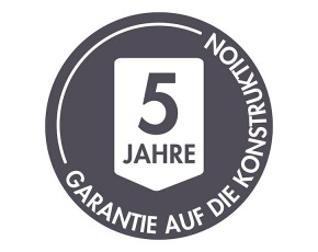 Karibu Hybrid-Gartenhaus Jupiter 4 D - 19mm Elementhaus - Geräteschuppen - Pultdach - wassergrau/weiß