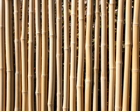 TraumGarten Sichtschutzzaun BAMBU Rechteck - Holzzaun - 179 x 179 cm