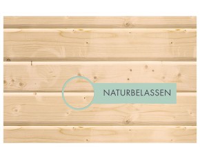 Karibu Fußboden - Sockelmaß 1,81 x 4,42 m