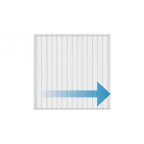 TraumGarten Sichtschutzzaun LONGLIFE RIVA Weiß Anschluss mit Gitter - 90 x 180 auf 90 cm