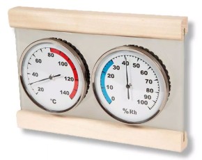 Karibu Klimamesser Premium - Thermometer + Hygrometer