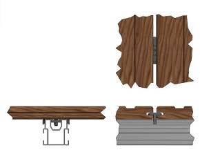 aMbooo Terrasse Montage-Clip für Aluminium-Unterkonstruktion - 100 Stk