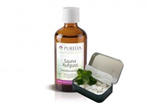 Purelia Saunaaufguss Duft 50 ml Pfefferminz-Menthol - Saunaduft