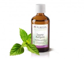 Purelia Saunaaufguss Duft 50 ml Pfefferminz - Saunaduft