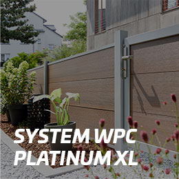 Zaunplaner SYSTEM WPC PLATINUM XL